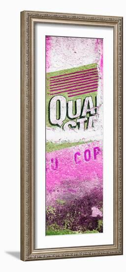 ¡Viva Mexico! Panoramic Collection - Pink Grunge Wall-Philippe Hugonnard-Framed Photographic Print