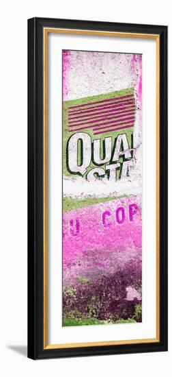 ¡Viva Mexico! Panoramic Collection - Pink Grunge Wall-Philippe Hugonnard-Framed Photographic Print