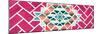 ¡Viva Mexico! Panoramic Collection - Pink Mosaics-Philippe Hugonnard-Mounted Photographic Print