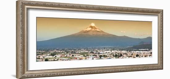 ¡Viva Mexico! Panoramic Collection - Popocatepetl Volcano in Puebla II-Philippe Hugonnard-Framed Photographic Print