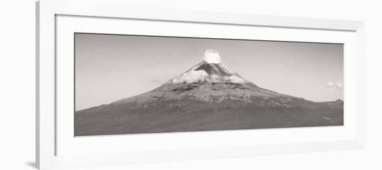 ¡Viva Mexico! Panoramic Collection - Popocatepetl Volcano in Puebla V-Philippe Hugonnard-Framed Photographic Print