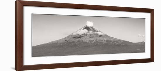 ¡Viva Mexico! Panoramic Collection - Popocatepetl Volcano in Puebla V-Philippe Hugonnard-Framed Photographic Print