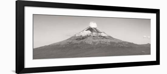 ¡Viva Mexico! Panoramic Collection - Popocatepetl Volcano in Puebla V-Philippe Hugonnard-Framed Photographic Print