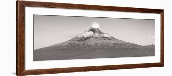 ¡Viva Mexico! Panoramic Collection - Popocatepetl Volcano in Puebla V-Philippe Hugonnard-Framed Photographic Print