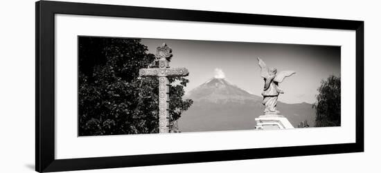 ¡Viva Mexico! Panoramic Collection - Popocatepetl Volcano in Puebla VII-Philippe Hugonnard-Framed Photographic Print