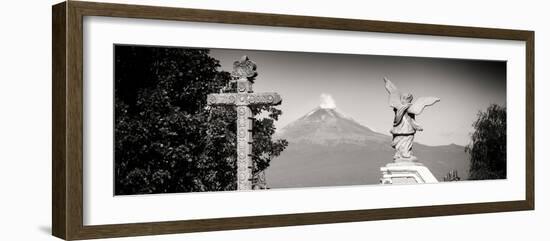 ¡Viva Mexico! Panoramic Collection - Popocatepetl Volcano in Puebla VII-Philippe Hugonnard-Framed Photographic Print