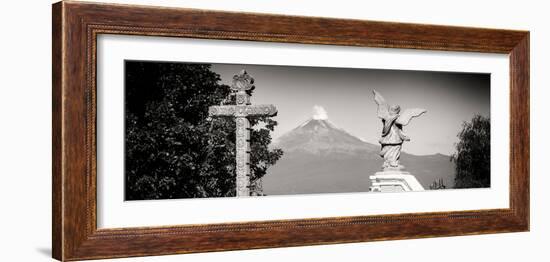 ¡Viva Mexico! Panoramic Collection - Popocatepetl Volcano in Puebla VII-Philippe Hugonnard-Framed Photographic Print
