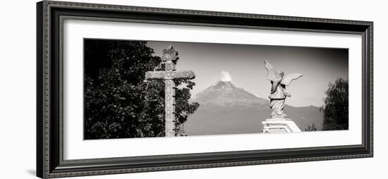 ¡Viva Mexico! Panoramic Collection - Popocatepetl Volcano in Puebla VII-Philippe Hugonnard-Framed Photographic Print