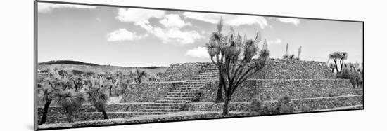 ¡Viva Mexico! Panoramic Collection - Pyramid of Cantona Archaeological Ruins IV-Philippe Hugonnard-Mounted Photographic Print