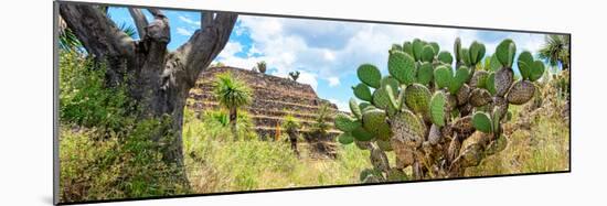 ¡Viva Mexico! Panoramic Collection - Pyramid of Cantona Archaeological Site III-Philippe Hugonnard-Mounted Photographic Print