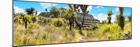 ¡Viva Mexico! Panoramic Collection - Pyramid of Cantona Archaeological Site-Philippe Hugonnard-Mounted Photographic Print