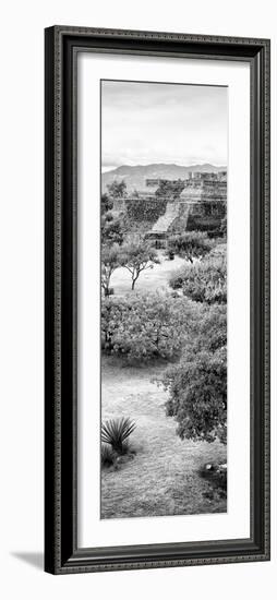 ¡Viva Mexico! Panoramic Collection - Pyramid of Monte Alban VII-Philippe Hugonnard-Framed Photographic Print