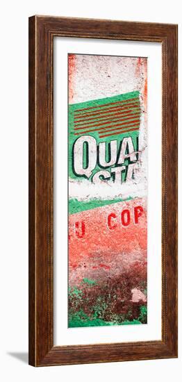 ¡Viva Mexico! Panoramic Collection - Red Grunge Wall-Philippe Hugonnard-Framed Photographic Print