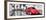 ¡Viva Mexico! Panoramic Collection - Red VW Beetle Car in San Cristobal de Las Casas-Philippe Hugonnard-Framed Photographic Print