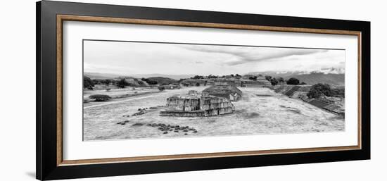 ¡Viva Mexico! Panoramic Collection - Ruins of Monte Alban-Philippe Hugonnard-Framed Photographic Print