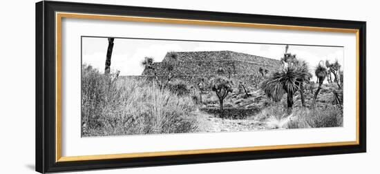 ¡Viva Mexico! Panoramic Collection - Ruins of the city of Cantona-Philippe Hugonnard-Framed Photographic Print