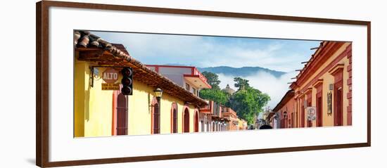 ¡Viva Mexico! Panoramic Collection - San Cristobal de Las Casas II-Philippe Hugonnard-Framed Photographic Print