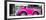 ¡Viva Mexico! Panoramic Collection - Small Deep Pink VW Beetle Car-Philippe Hugonnard-Framed Photographic Print