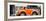 ¡Viva Mexico! Panoramic Collection - Small Orange VW Beetle Car-Philippe Hugonnard-Framed Photographic Print