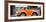 ¡Viva Mexico! Panoramic Collection - Small Orange VW Beetle Car-Philippe Hugonnard-Framed Photographic Print