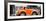 ¡Viva Mexico! Panoramic Collection - Small Orange VW Beetle Car-Philippe Hugonnard-Framed Photographic Print