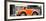 ¡Viva Mexico! Panoramic Collection - Small Orange VW Beetle Car-Philippe Hugonnard-Framed Photographic Print