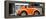 ¡Viva Mexico! Panoramic Collection - Small Orange VW Beetle Car-Philippe Hugonnard-Framed Premier Image Canvas