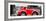 ¡Viva Mexico! Panoramic Collection - Small Red VW Beetle Car-Philippe Hugonnard-Framed Photographic Print