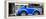 ¡Viva Mexico! Panoramic Collection - Small Royal Blue VW Beetle Car-Philippe Hugonnard-Framed Premier Image Canvas