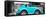 ¡Viva Mexico! Panoramic Collection - Small Turquoise VW Beetle Car-Philippe Hugonnard-Framed Premier Image Canvas