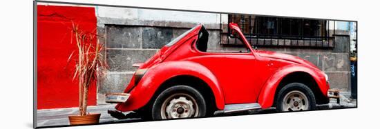 ¡Viva Mexico! Panoramic Collection - Small VW Beetle Car-Philippe Hugonnard-Mounted Photographic Print