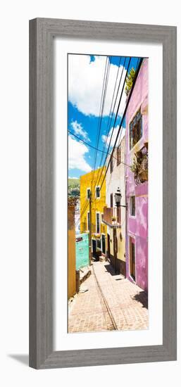 ¡Viva Mexico! Panoramic Collection - Street Scene Guanajuato-Philippe Hugonnard-Framed Photographic Print