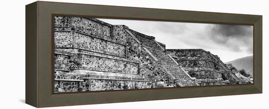 ¡Viva Mexico! Panoramic Collection - Teotihuacan Pyramids IV-Philippe Hugonnard-Framed Premier Image Canvas