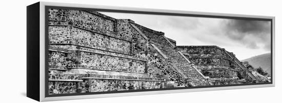 ¡Viva Mexico! Panoramic Collection - Teotihuacan Pyramids IV-Philippe Hugonnard-Framed Premier Image Canvas