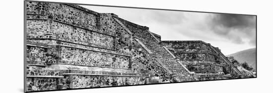 ¡Viva Mexico! Panoramic Collection - Teotihuacan Pyramids IV-Philippe Hugonnard-Mounted Photographic Print