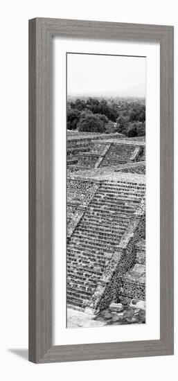 ¡Viva Mexico! Panoramic Collection - Teotihuacan Pyramids of the Sun II-Philippe Hugonnard-Framed Photographic Print