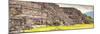 ¡Viva Mexico! Panoramic Collection - Teotihuacan Pyramids-Philippe Hugonnard-Mounted Photographic Print