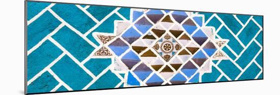 ¡Viva Mexico! Panoramic Collection - Turquoise Mosaics-Philippe Hugonnard-Mounted Photographic Print