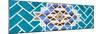 ¡Viva Mexico! Panoramic Collection - Turquoise Mosaics-Philippe Hugonnard-Mounted Photographic Print