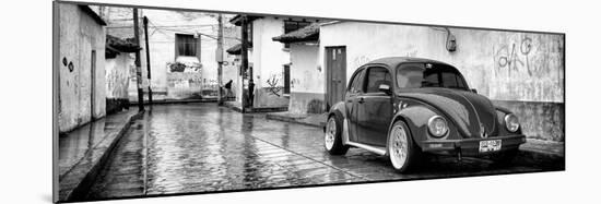 ¡Viva Mexico! Panoramic Collection - VW Beetle Car in San Cristobal de Las Casas-Philippe Hugonnard-Mounted Photographic Print