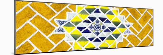 ¡Viva Mexico! Panoramic Collection - Yellow Mosaics-Philippe Hugonnard-Mounted Photographic Print