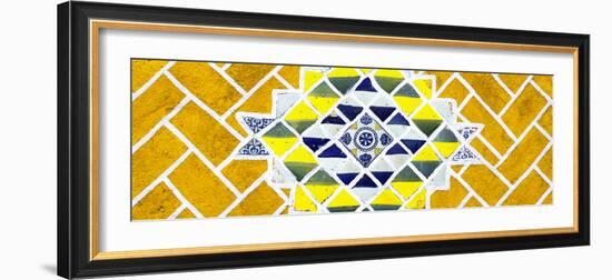 ¡Viva Mexico! Panoramic Collection - Yellow Mosaics-Philippe Hugonnard-Framed Photographic Print