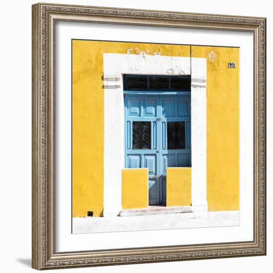 ¡Viva Mexico! Square Collection - "130 Street" Gold Wall-Philippe Hugonnard-Framed Photographic Print