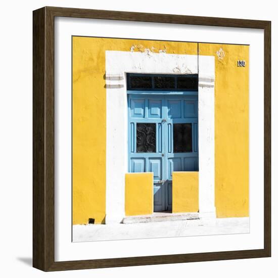 ¡Viva Mexico! Square Collection - "130 Street" Gold Wall-Philippe Hugonnard-Framed Photographic Print