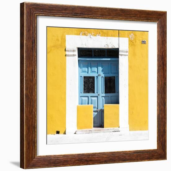 ¡Viva Mexico! Square Collection - "130 Street" Gold Wall-Philippe Hugonnard-Framed Photographic Print