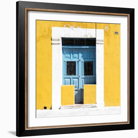 ¡Viva Mexico! Square Collection - "130 Street" Gold Wall-Philippe Hugonnard-Framed Photographic Print