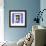 ¡Viva Mexico! Square Collection - "130 Street" Purple Wall-Philippe Hugonnard-Framed Photographic Print displayed on a wall