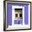 ¡Viva Mexico! Square Collection - "130 Street" Purple Wall-Philippe Hugonnard-Framed Photographic Print