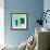 ¡Viva Mexico! Square Collection - "172 Street" Blue & Green-Philippe Hugonnard-Framed Photographic Print displayed on a wall