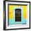 ¡Viva Mexico! Square Collection - 19rd Yellow Wall-Philippe Hugonnard-Framed Photographic Print